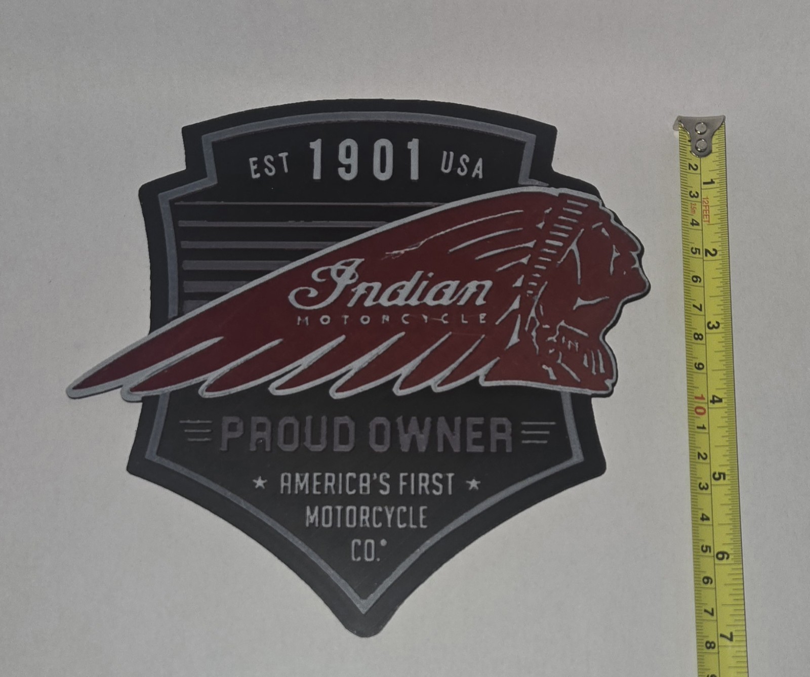 Indian Motorcycle Sign