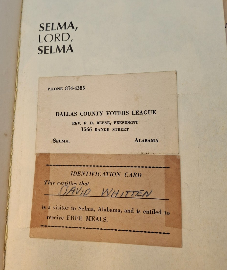 Civil Rights bks & Memorabilia MLK  Selma AL Dallas County Voter League  Cards