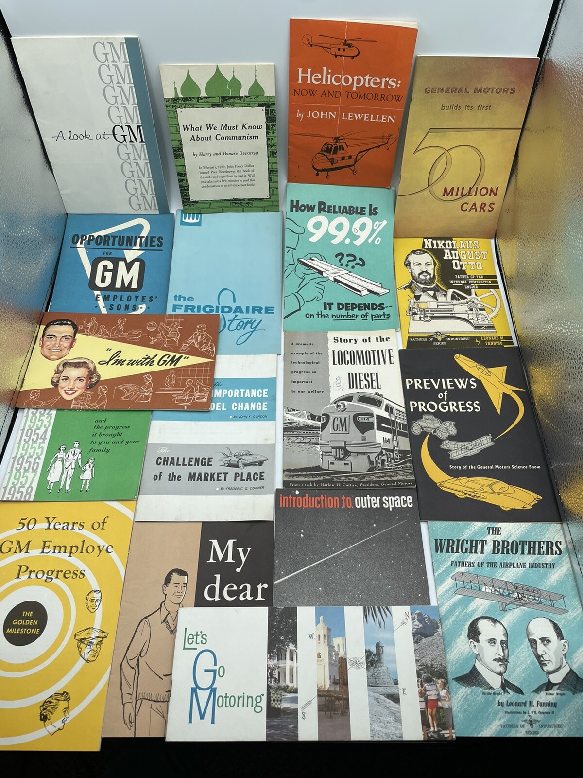 GM Ephemera lot 18 pieces vintage 