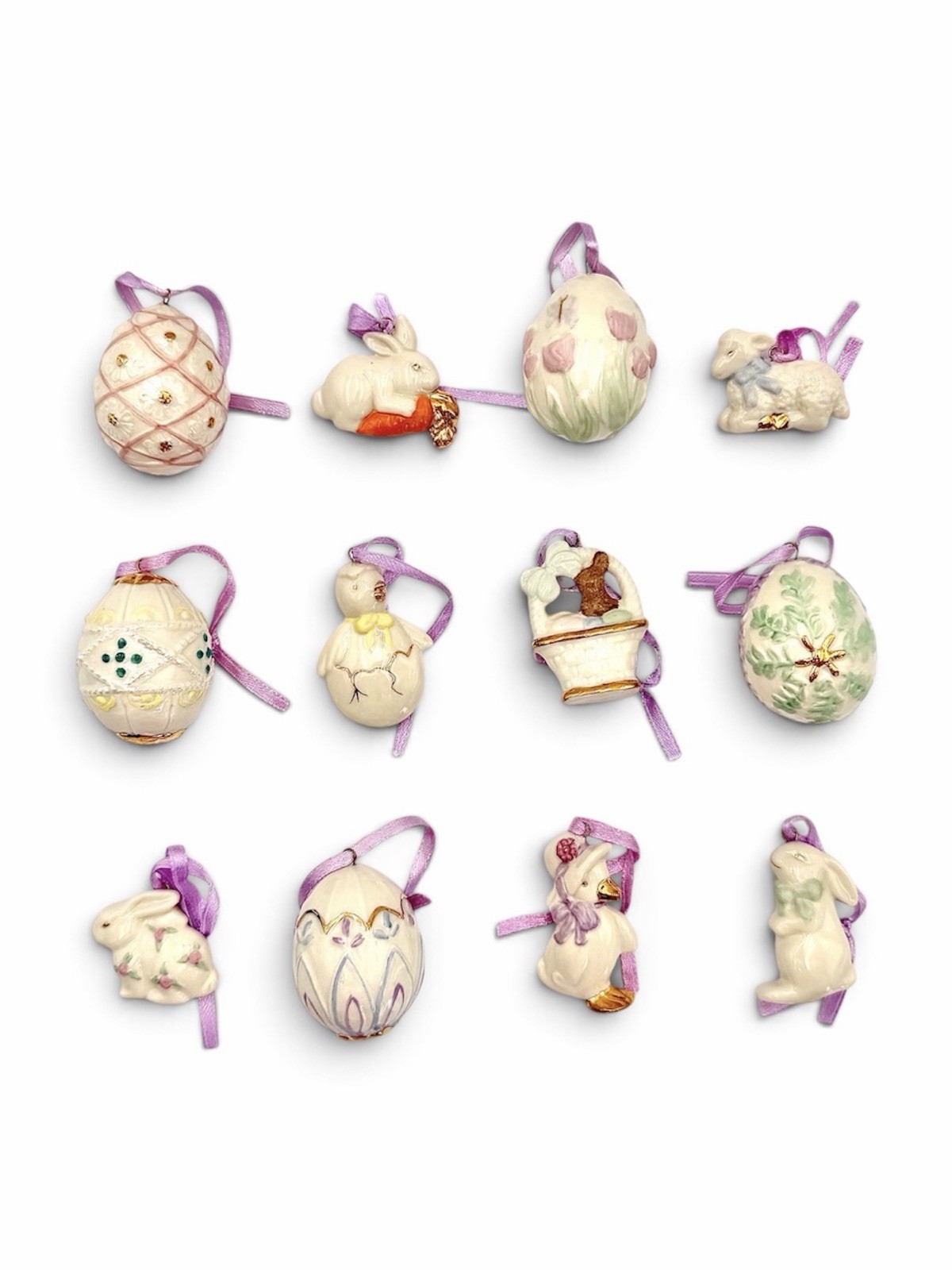 Lenox “Easter” - Mini Ornaments, Set of 12