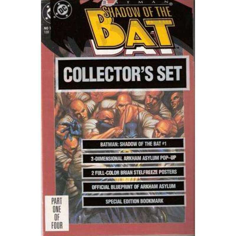 Batman: Shadow of the Bat #1 Collector's set in NM condition. DC comics [o&
