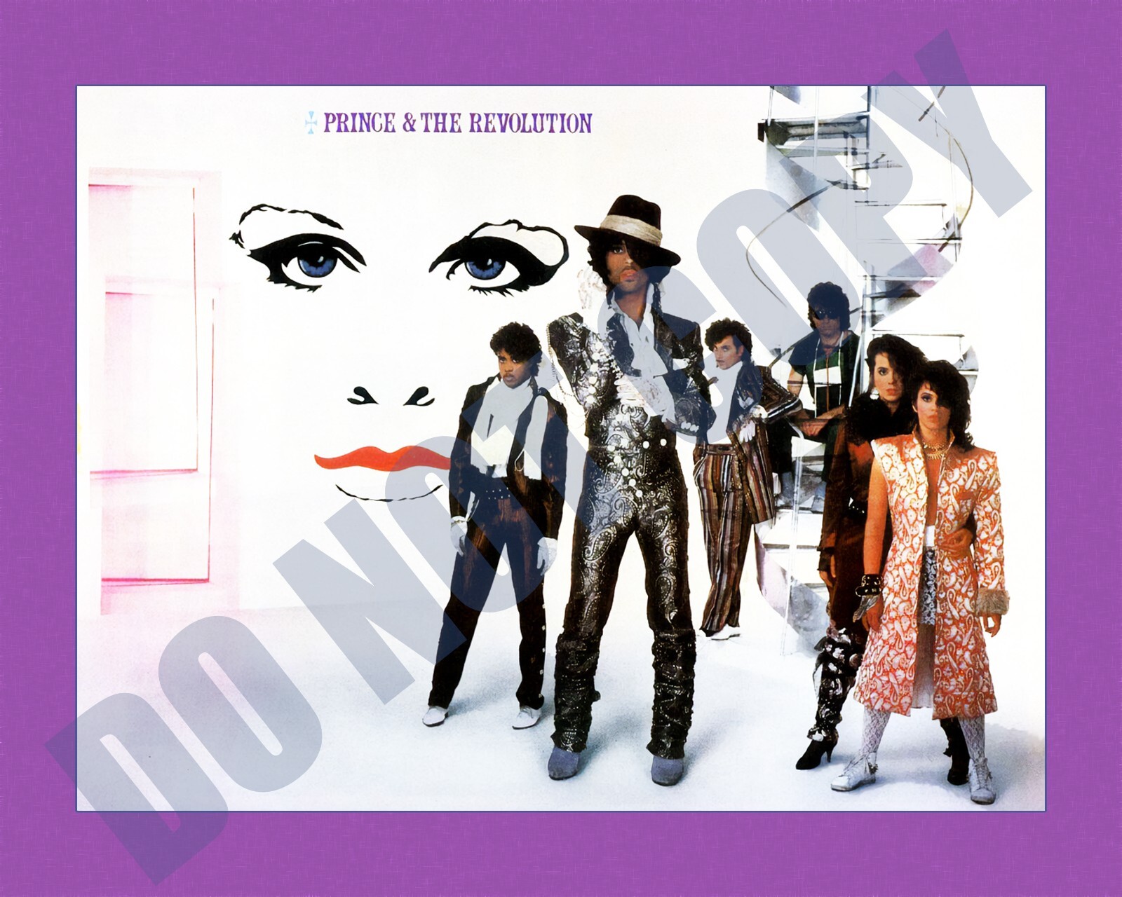 1984 Prince & The Revolution Record Magazine Promo Shoot 8x10 Photo