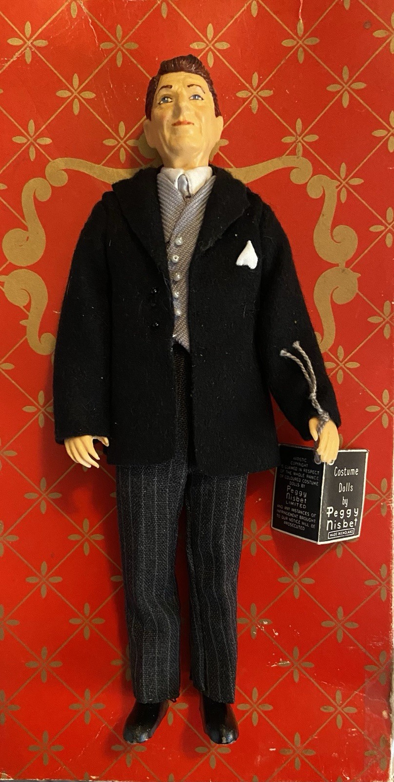 Peggy Nisbet Doll Inauguration Ronald Reagan P736 Made In England New In Box