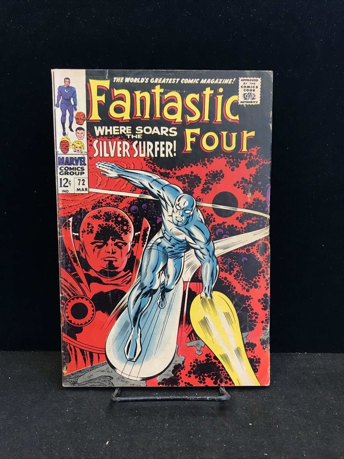 FANTASTIC FOUR #72 Silver Surfer Cover and Story-Stan Lee & Jack Kirby 1968