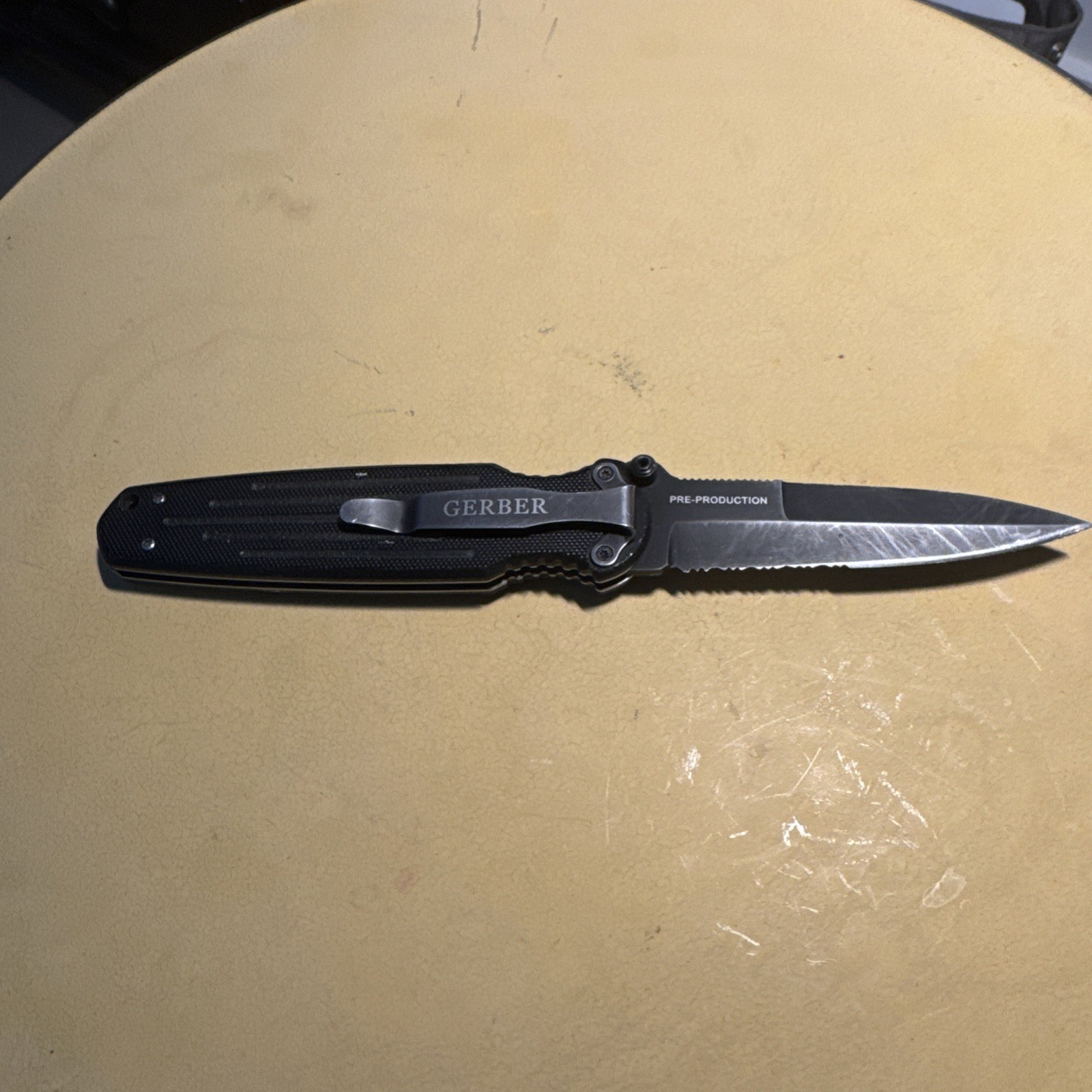 Gerber USA Applegate Fairbairn Covert 154CM Tactical Folder Knife Pre-production