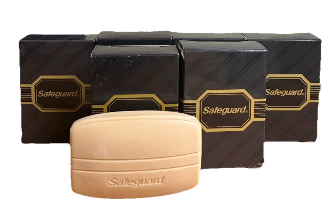 Vintage  Safeguard  Deodorant Soap 1.5 oz Hotel Travel Mini 1986 USA Lot Of 6