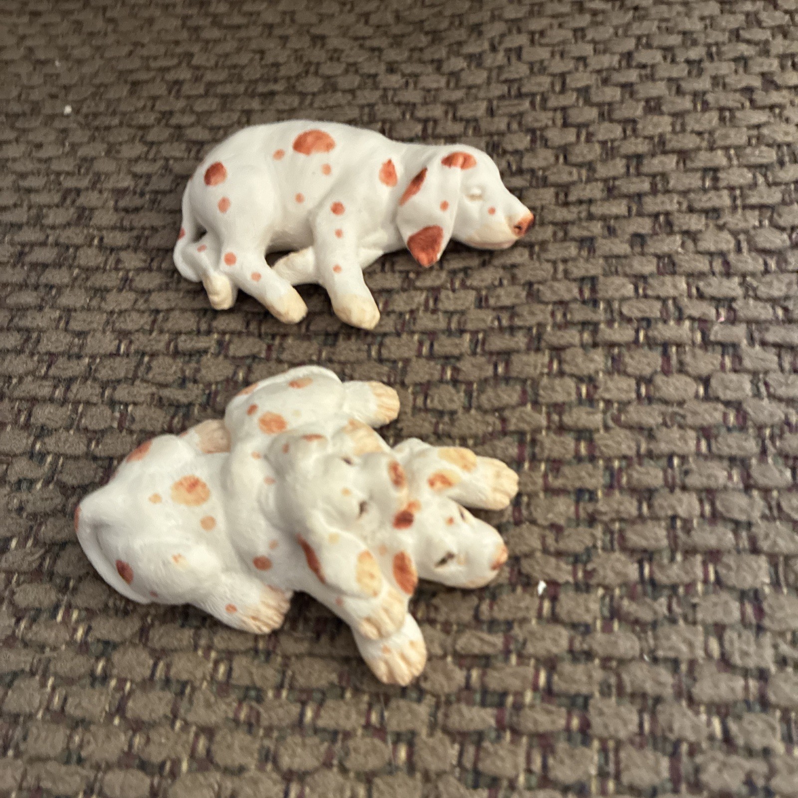 Vintage Artefice Ottanta Dalmatian Dogs Made in Italy 
