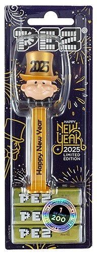 PEZ Happy New Year 2025 Black Groom Edition One of 100 Limited European Edition