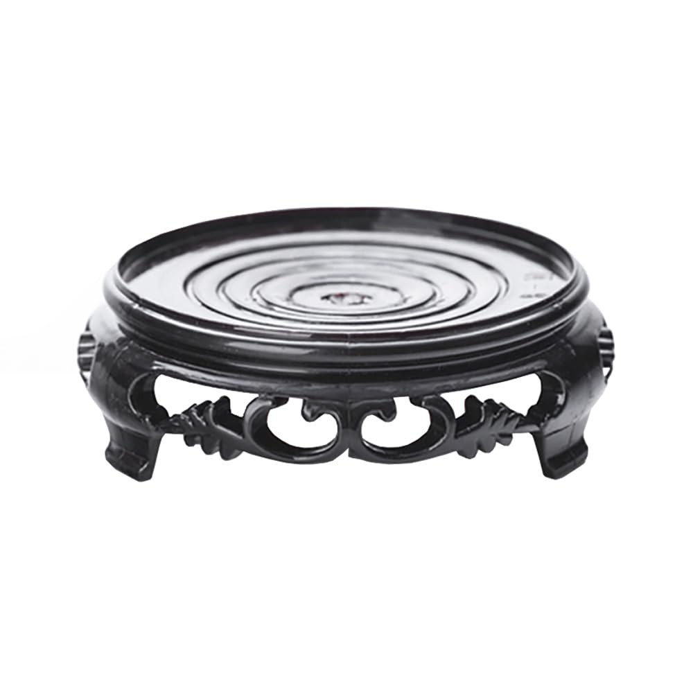7 Inch Round Vase Planter Display Stand Handmade Oriental Base