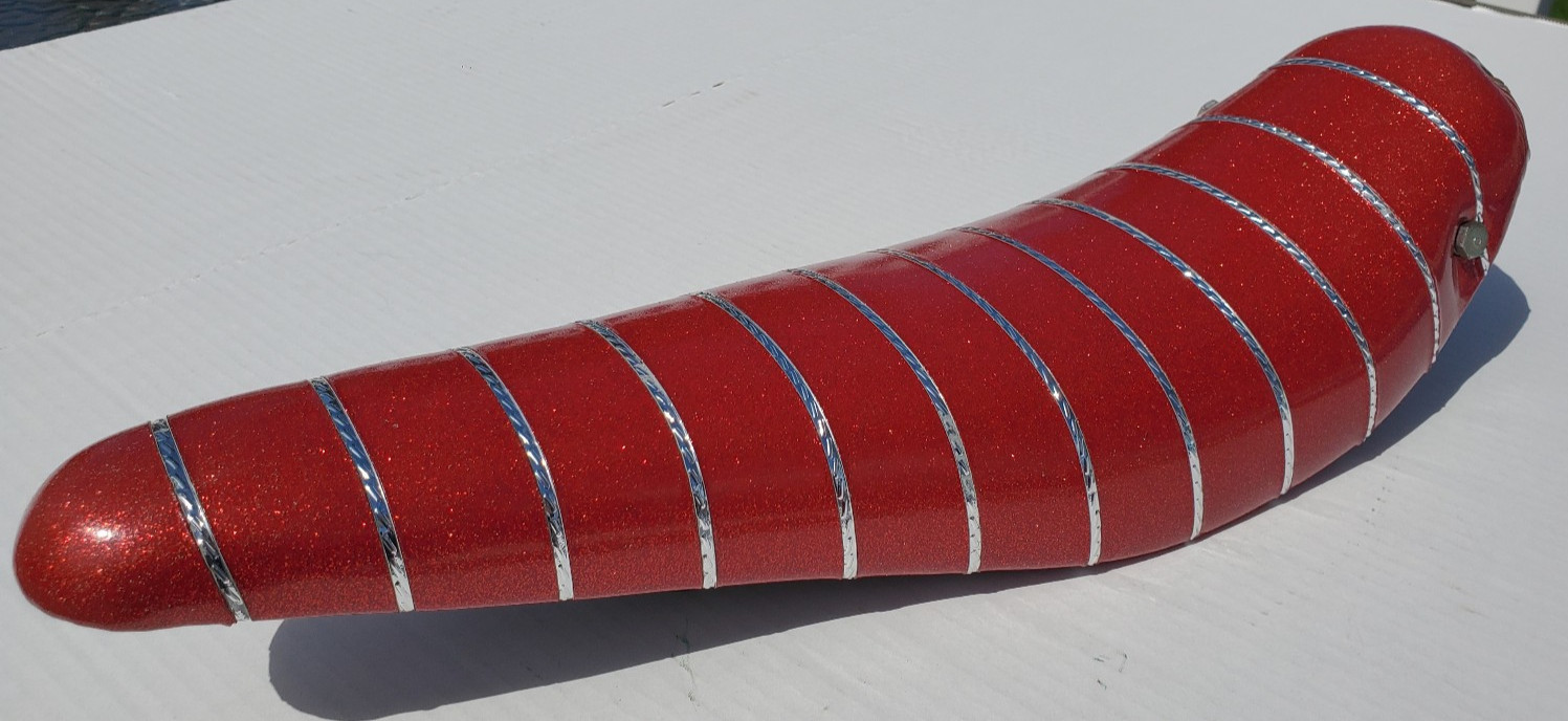Vtg Schwinn Stingray Deluxe Fastback Banana Seat Bicycle Red Nice Original 70's