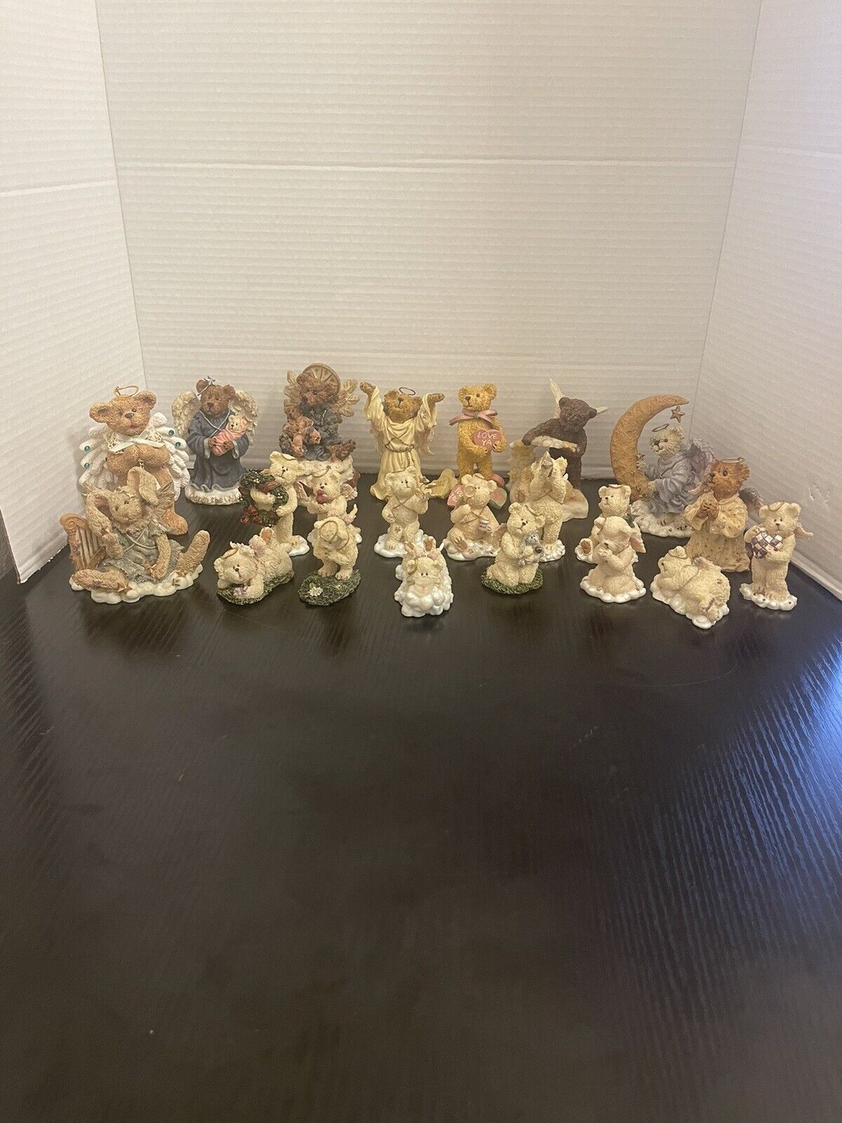 BOYD'S BEARS FIGURINES COLLECTION ALL VINTAGE LOT OF 20 ANGELIC THEME