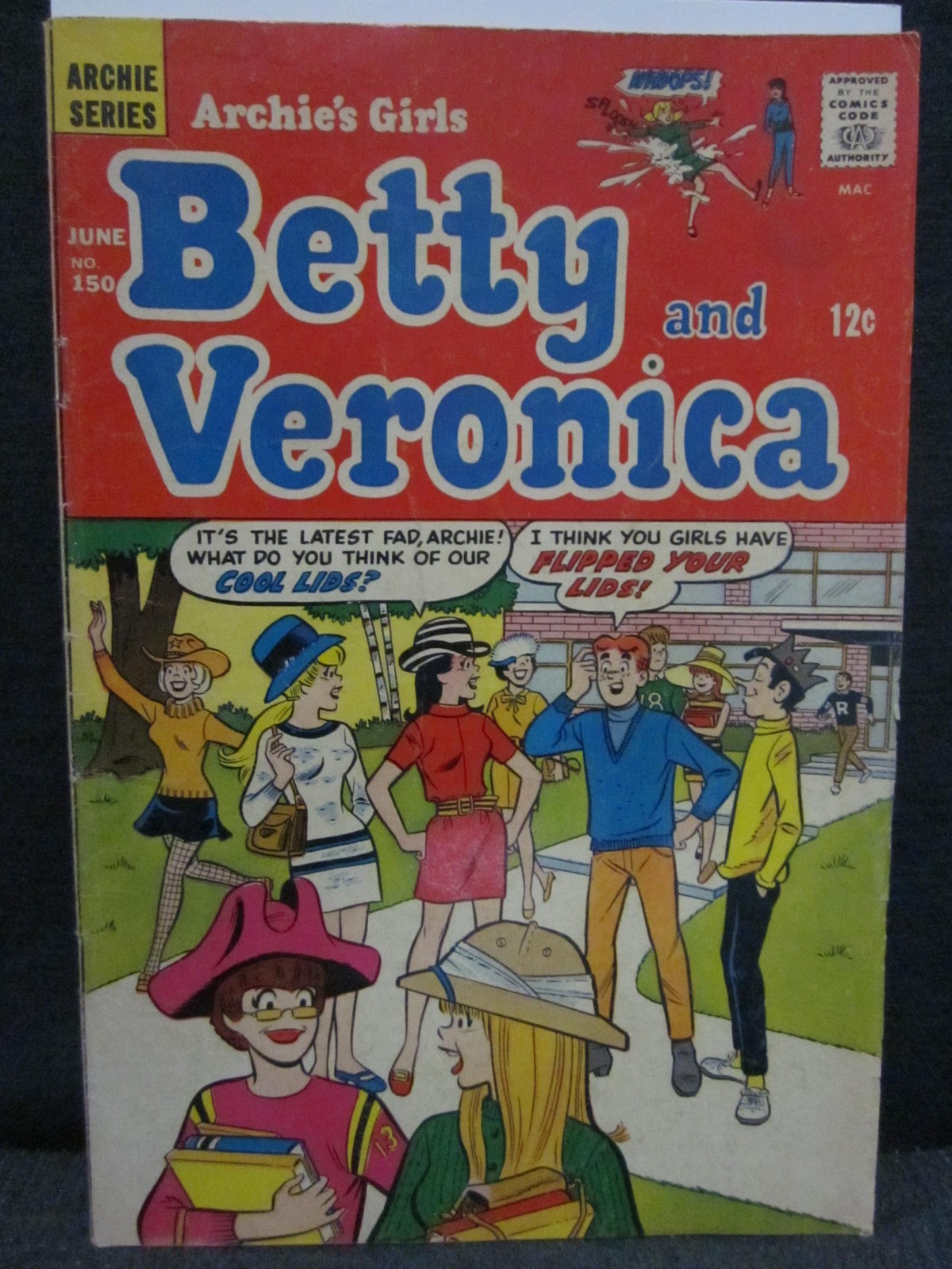 Betty And Veronica #150 1968 4.0-4.5 Range Clean Dan DeCarlo Cover Art Archie