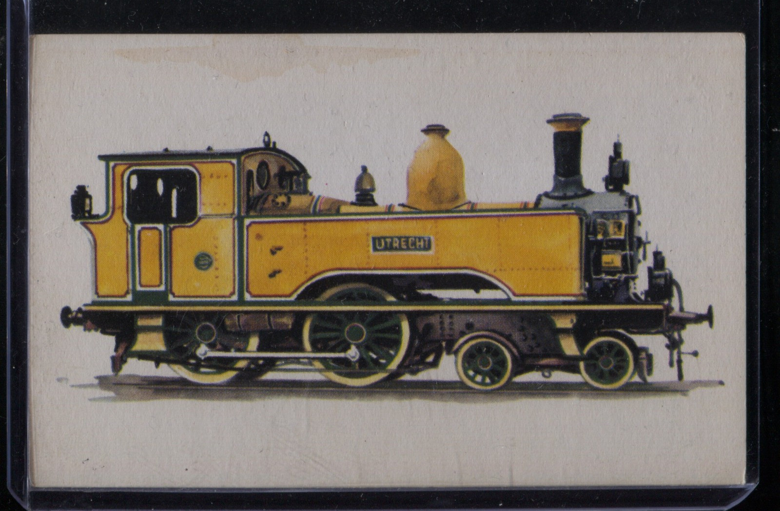 NCS 90 Train 1905-1939 Vintage Dutch Trading Cigarette Card NCS 90 Train 1905-1939 Vintage Dutch Trading Cigarette Card