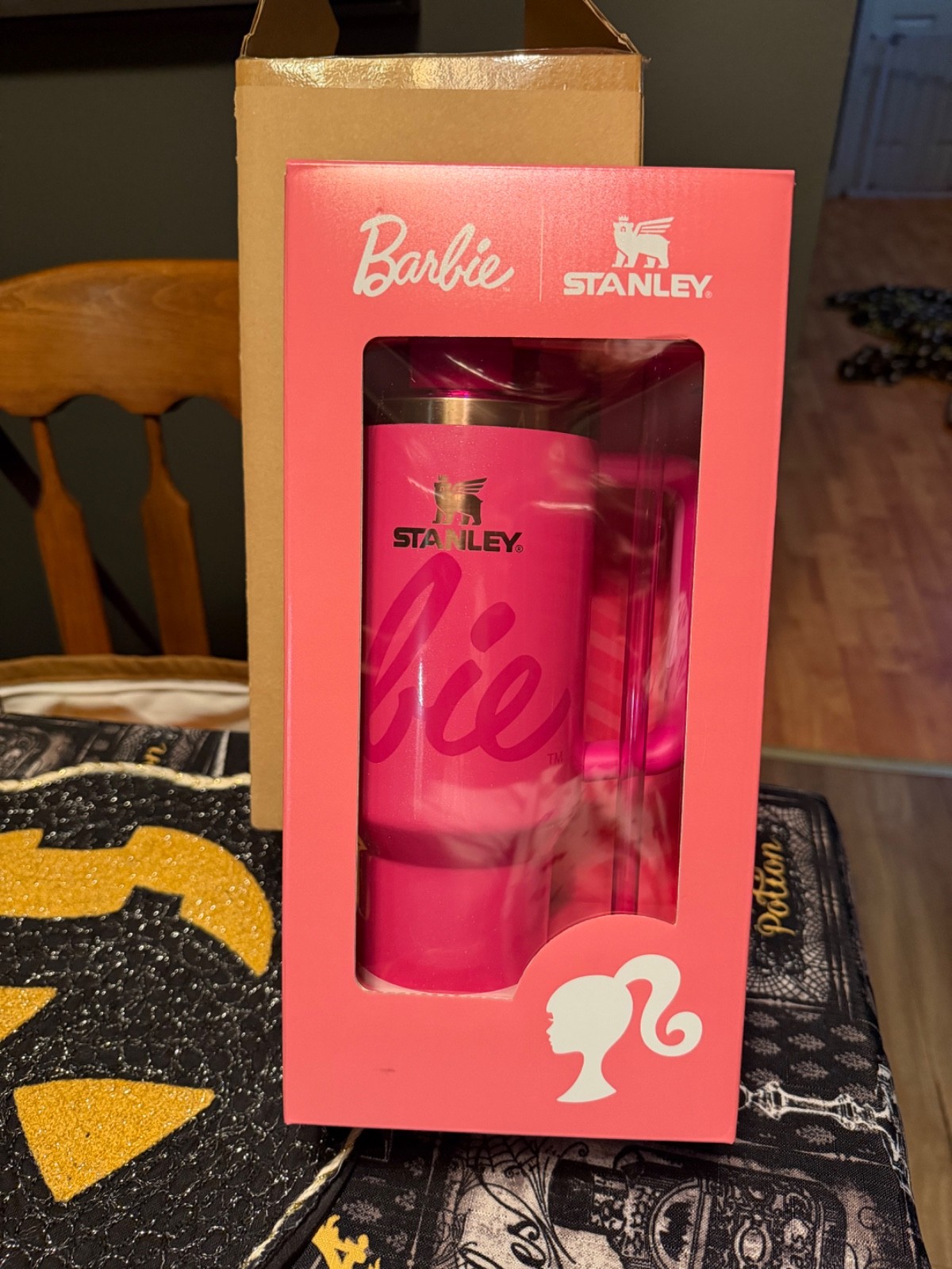 BARBIE Stanley Icon Quencher H2.0 Tumbler 40 Oz. NRFB FACTORY SEALED