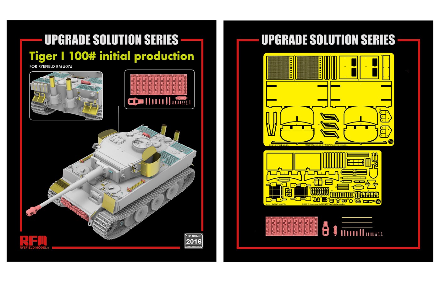 Upgrade Set for #5075 Tiger I 1:35