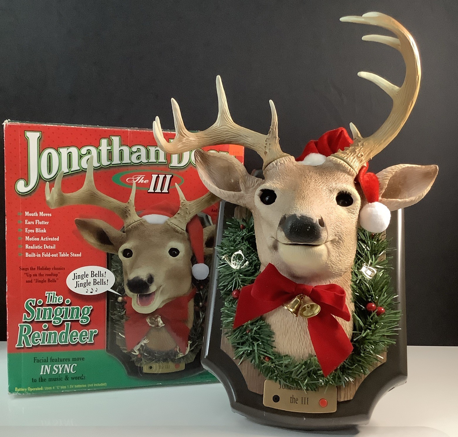 Vintage Jonathan Deer The III Singing And Talking Deer - Video