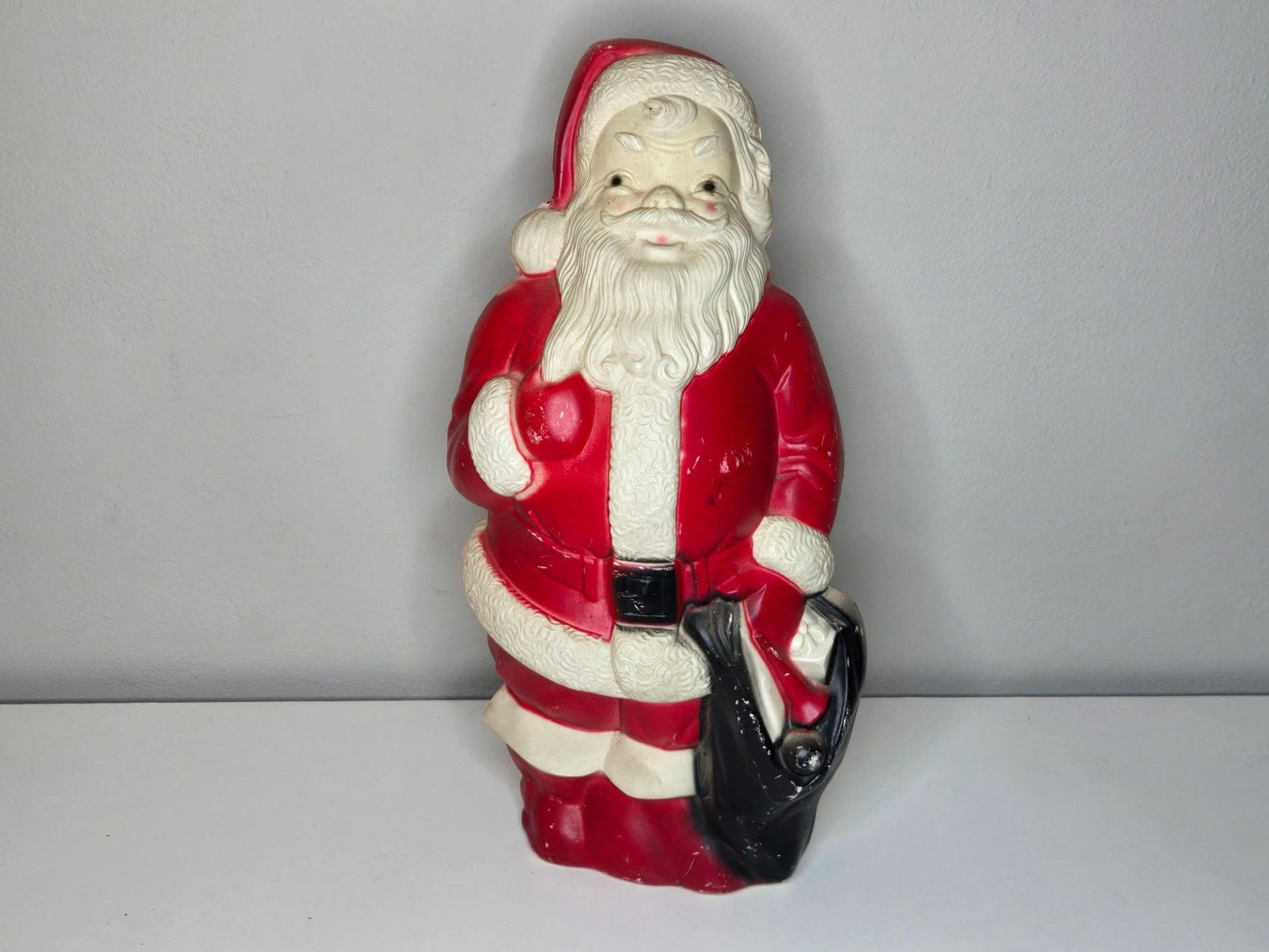 Empire Santa Claus Blow Mold 13 Inch Christmas Decor Retro Holiday
