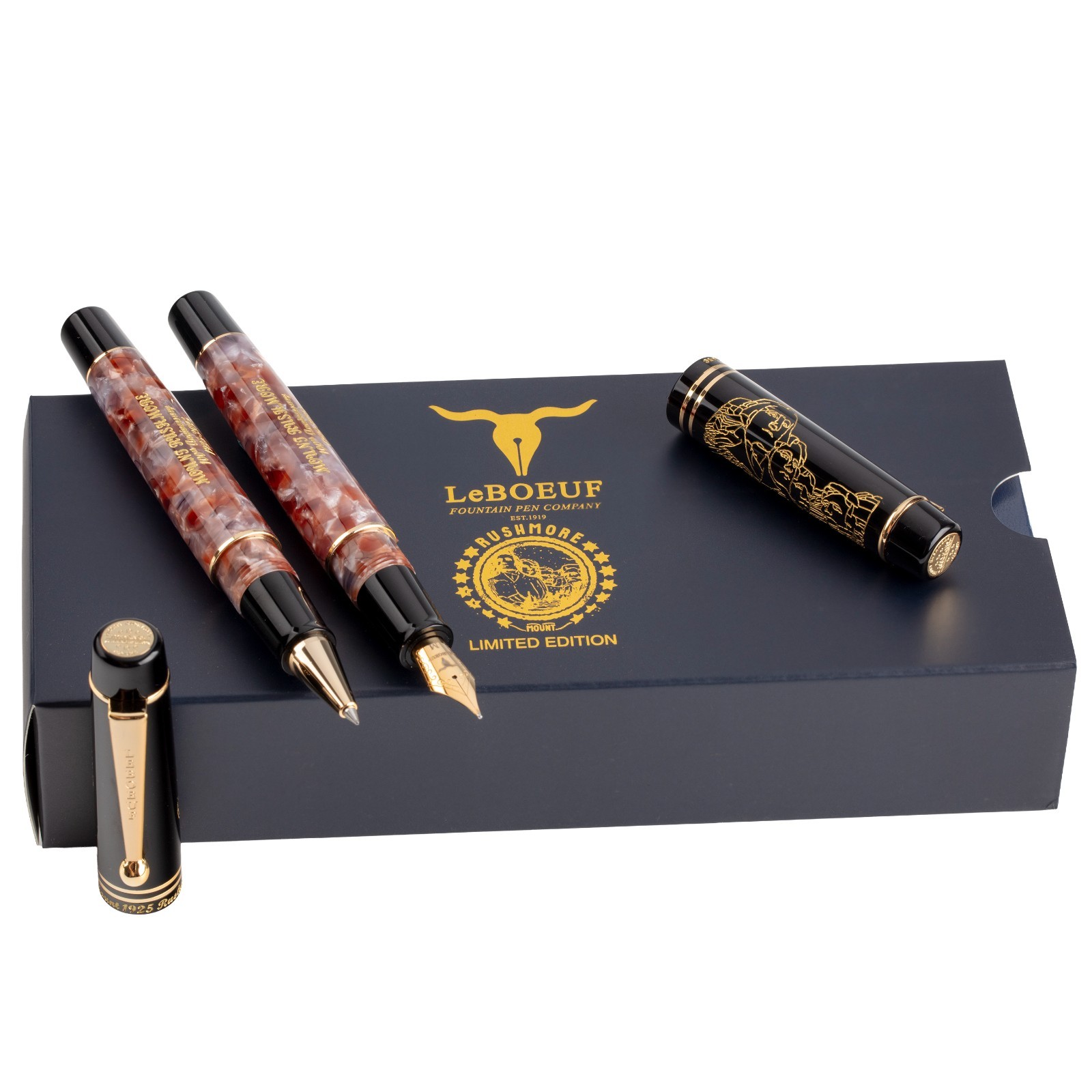 New  LeBOEUF Mount Rushmore 100th Anniversary  Limited Edition Roller Ball Pen