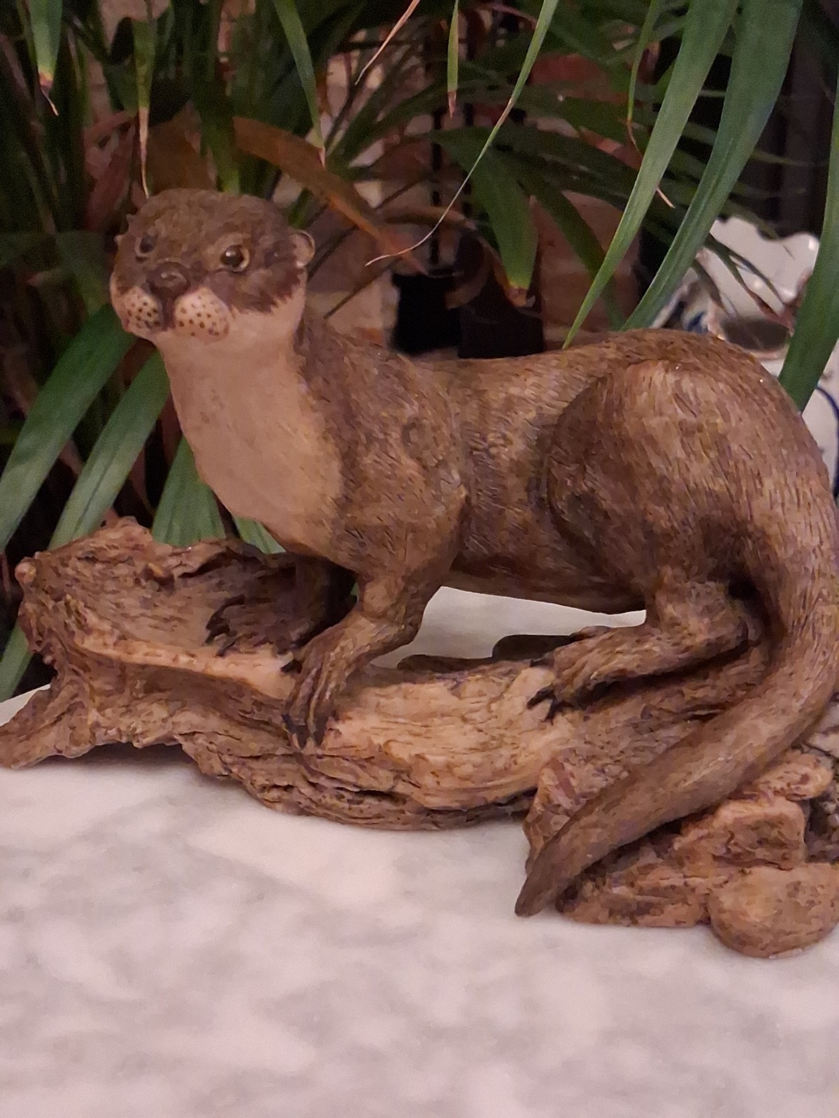 Rare Vintage Border Fine Arts 1978 Otter Sculpture – Limited Edition #174/350