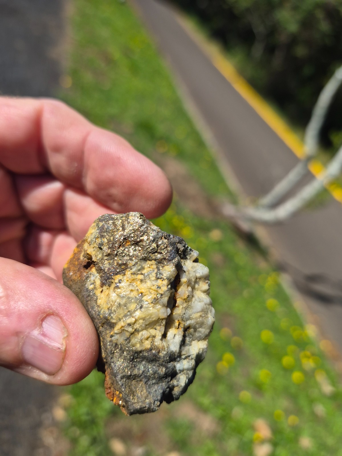 Desert Finds-Copper, Gold & Silver Ore::Lot 2---3 rich specimens