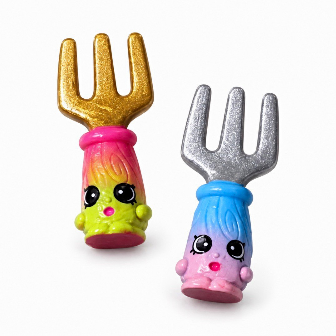 Shopkins “Phoebe fork” Season 4 Lot of 2