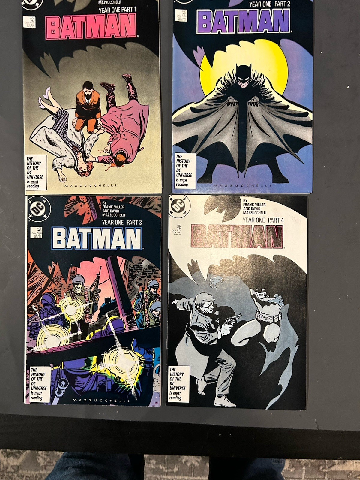 Batman Year One 1,2,3,4