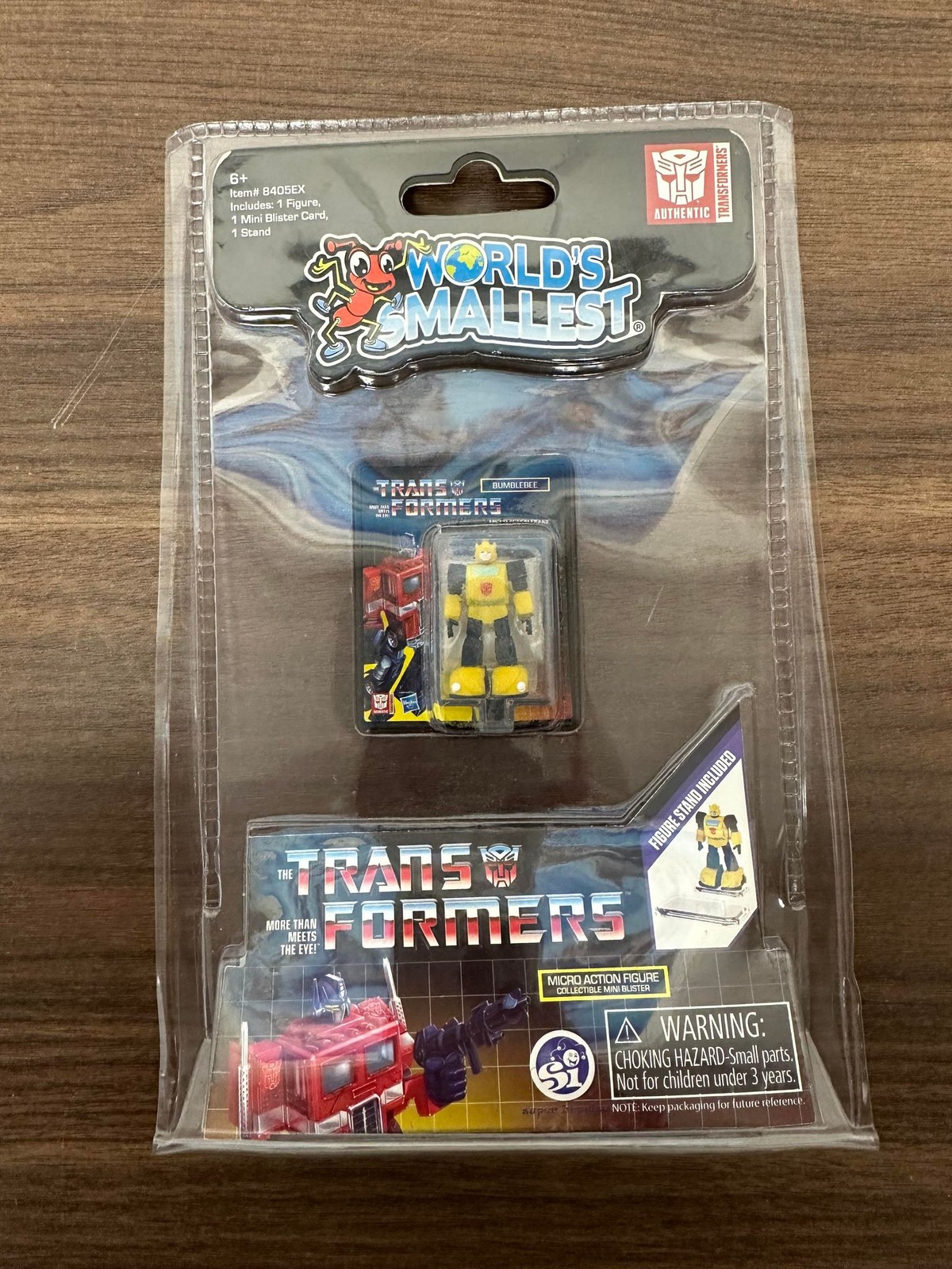 World\'s Smallest Transformers Bumblebee Micro Action Figure Collectible