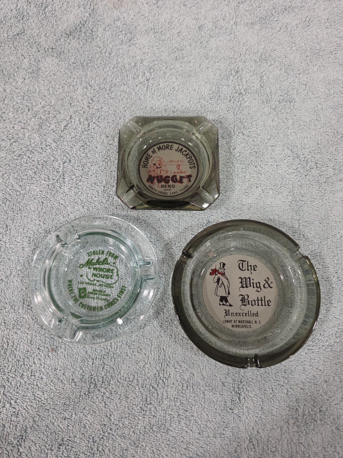 Vintage Stolen From Mabel's Whore House Ashtray Las Vegas  Advertising + Bonuses