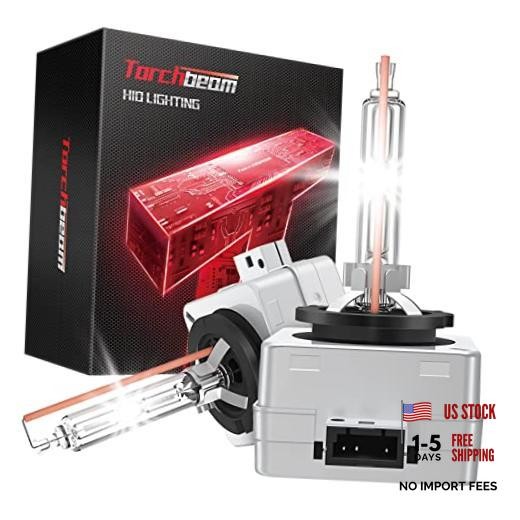 D3S HID Bulbs, 6000K Cool White, 35W 66340 42403 42302 (42403C1) D3S 6000K