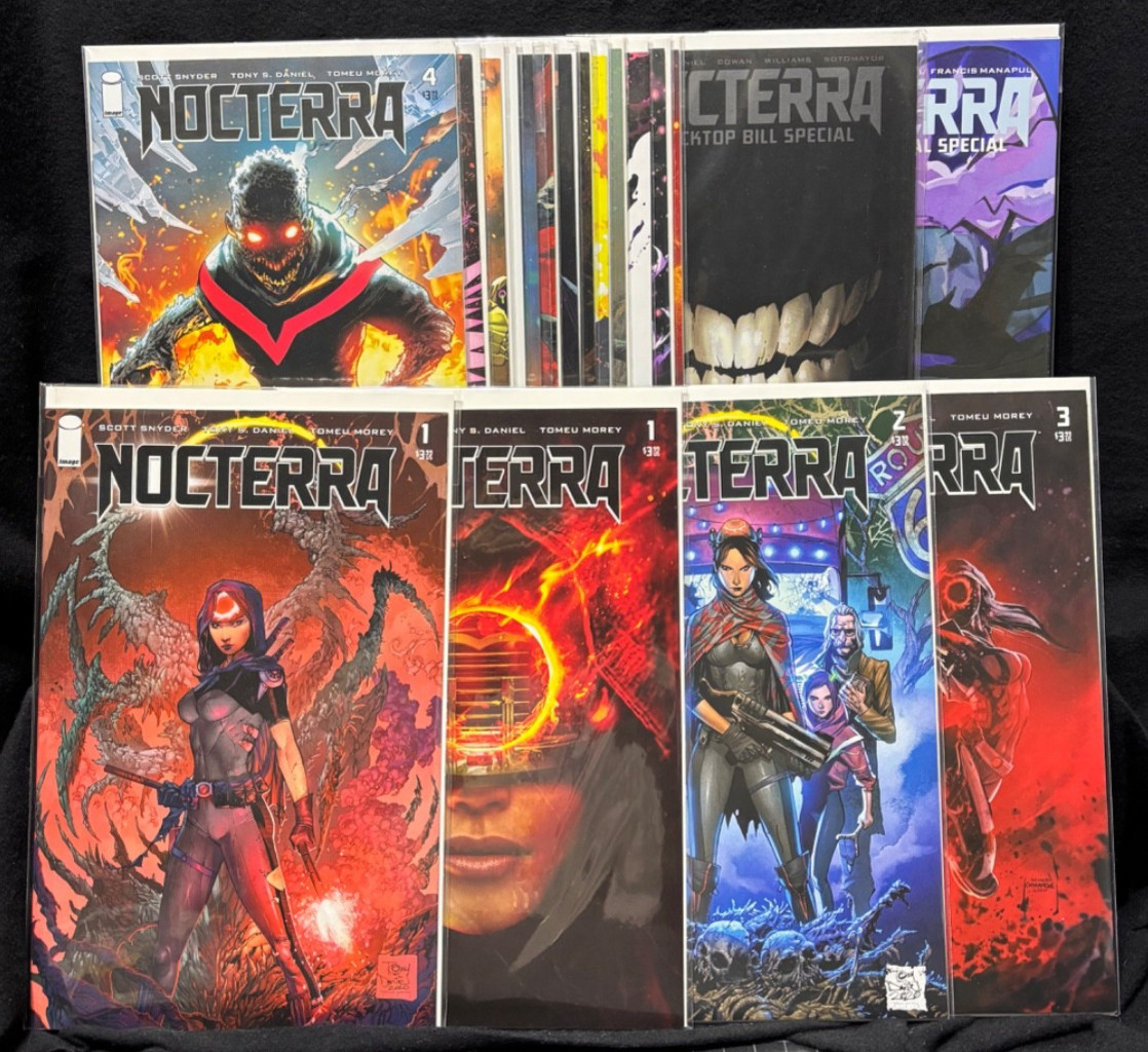 NOCTERRA Image Comics Set/Lot/Run 1 2 3 4 5 6 7 8 9 10-16 Blacktop Bill & Val