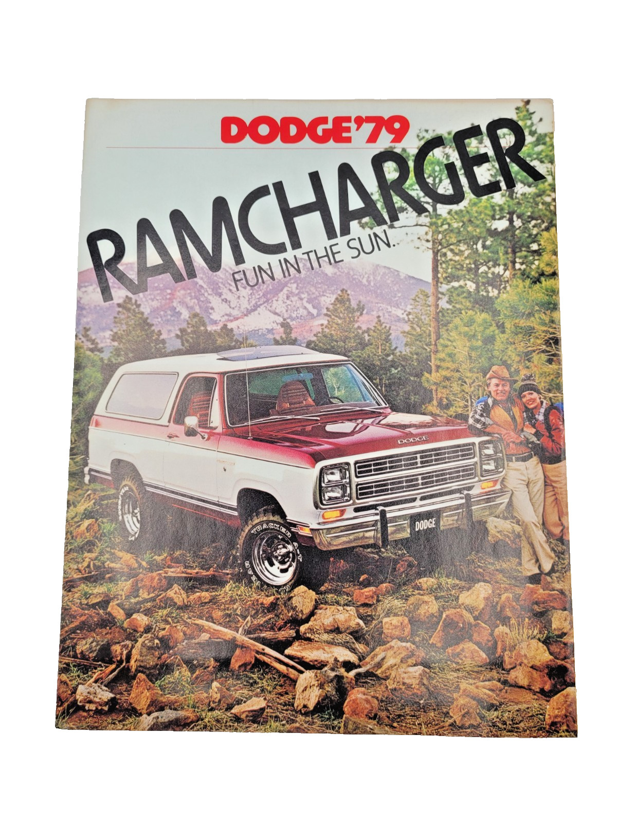 Vintage 1979 Dodge Ramcharger 4X4 Original Truck Sales Brochure Catalog