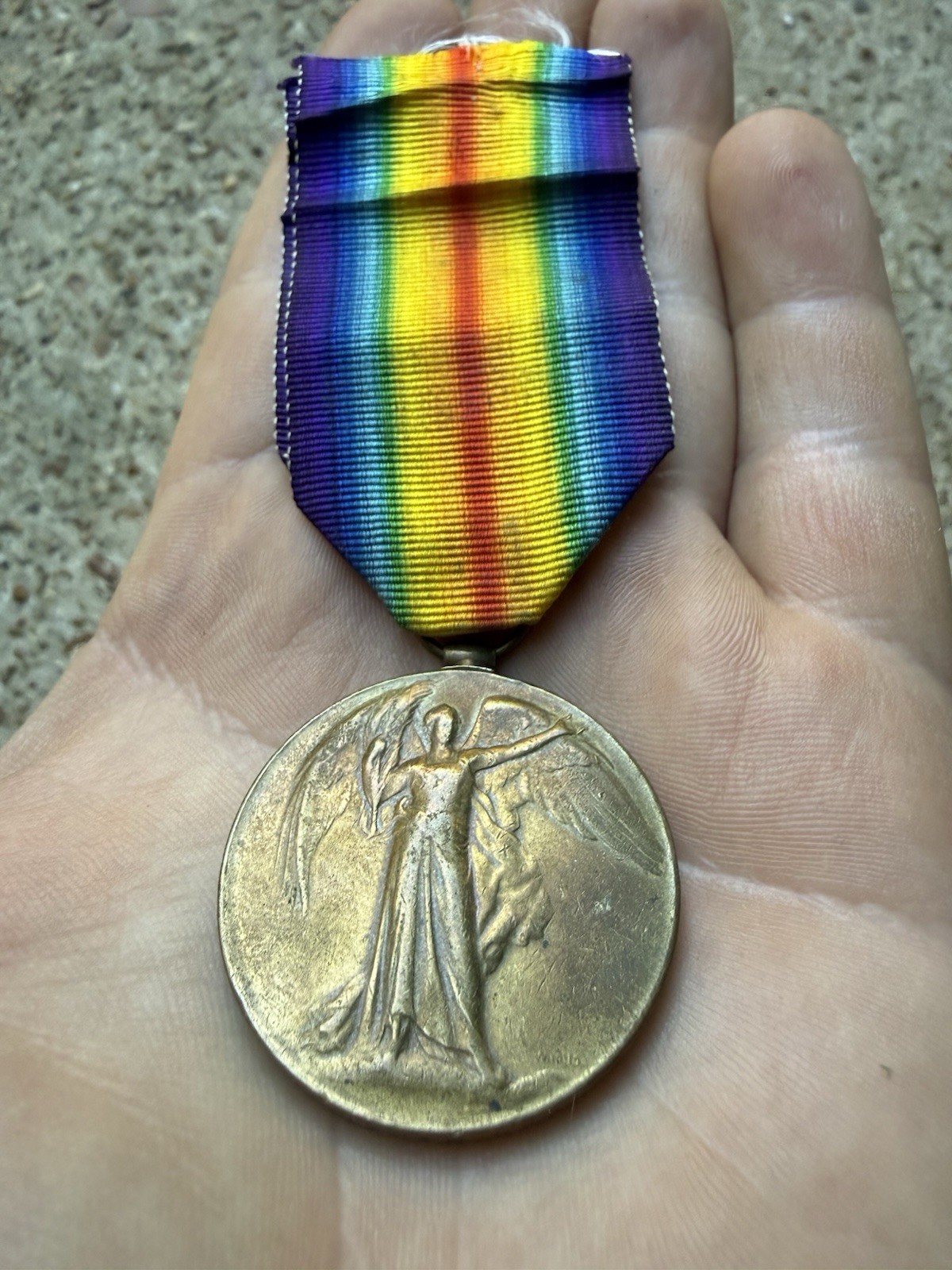 Original WW1 British Victory Medal Named To Sepoy 67th Punjabi Regiment Original WW1 British Victory Medal Named To Sepoy 67th Punjabi Regiment