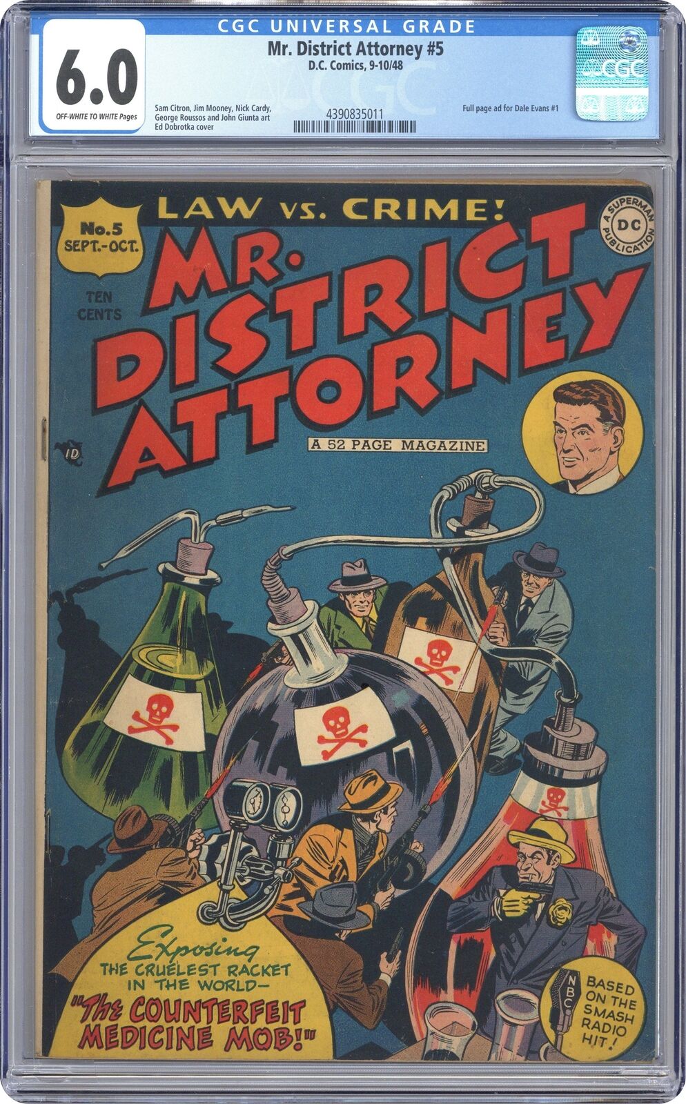 Mr. District Attorney #5 CGC 6.0 1949 4390835011
