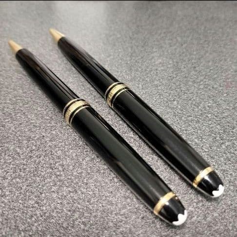 Excellent MONTBLANC 164 Ballpoint Pen & 165 Pencil 2-Piece Set