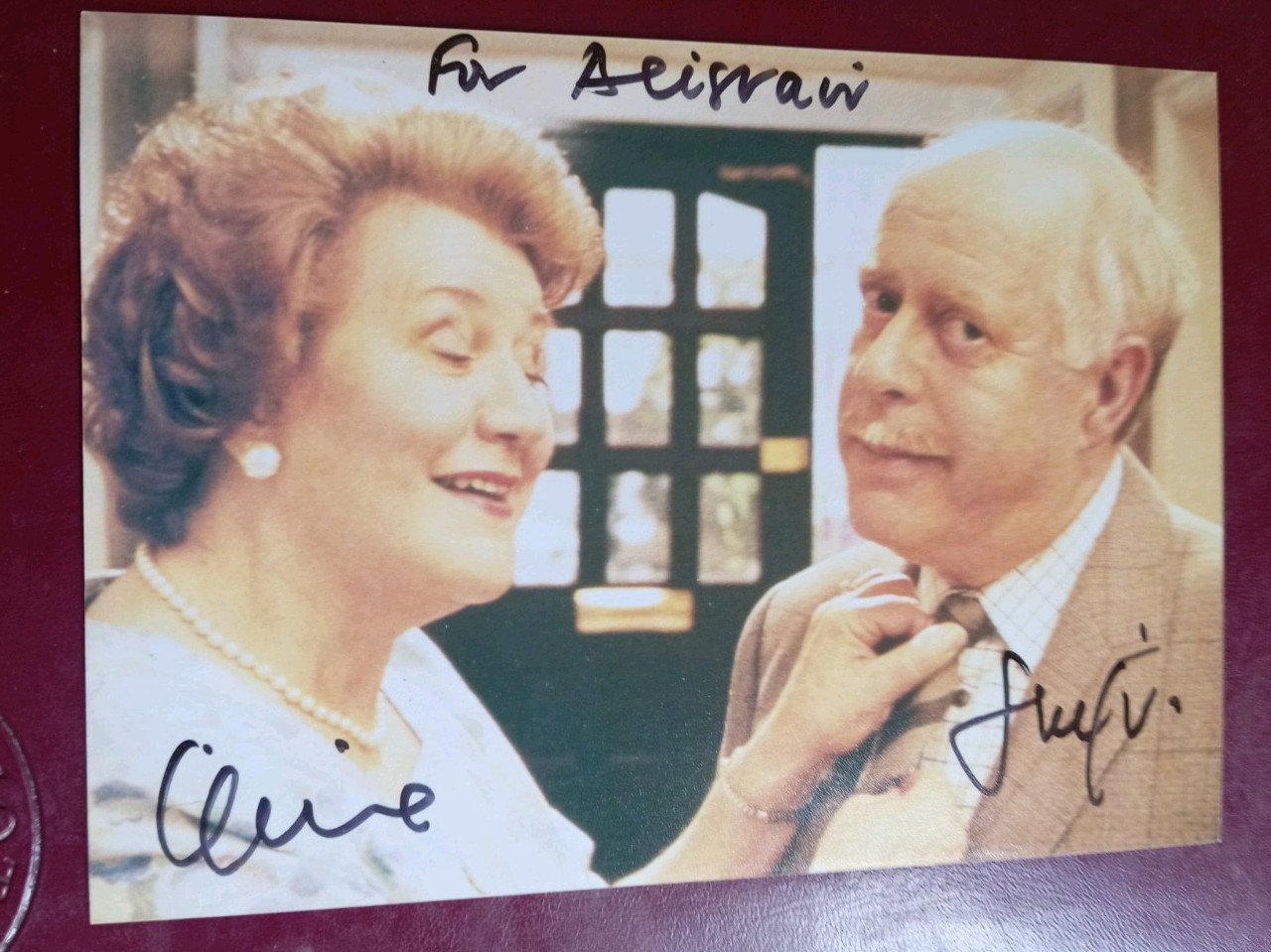Clive Swift \'Keeping Up Appearances\' 7 x 5 signed photograph 