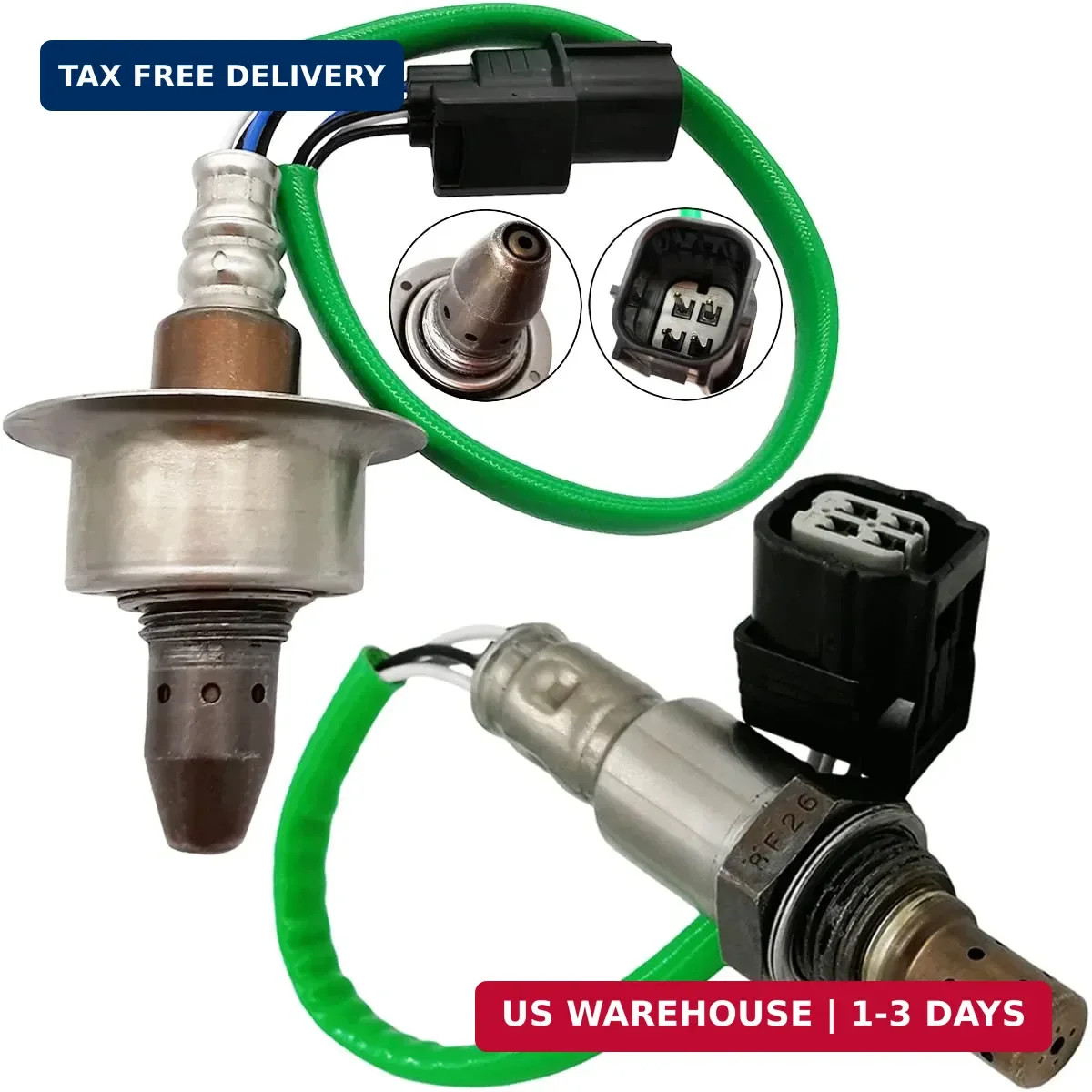 2Pcs 234-9091 234-4462 Upstream and Downstream Oxygen O2 Sensor for Honda Accord