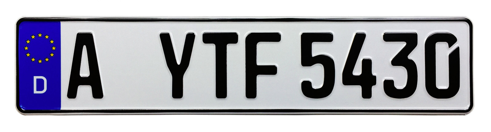 German License Plate
