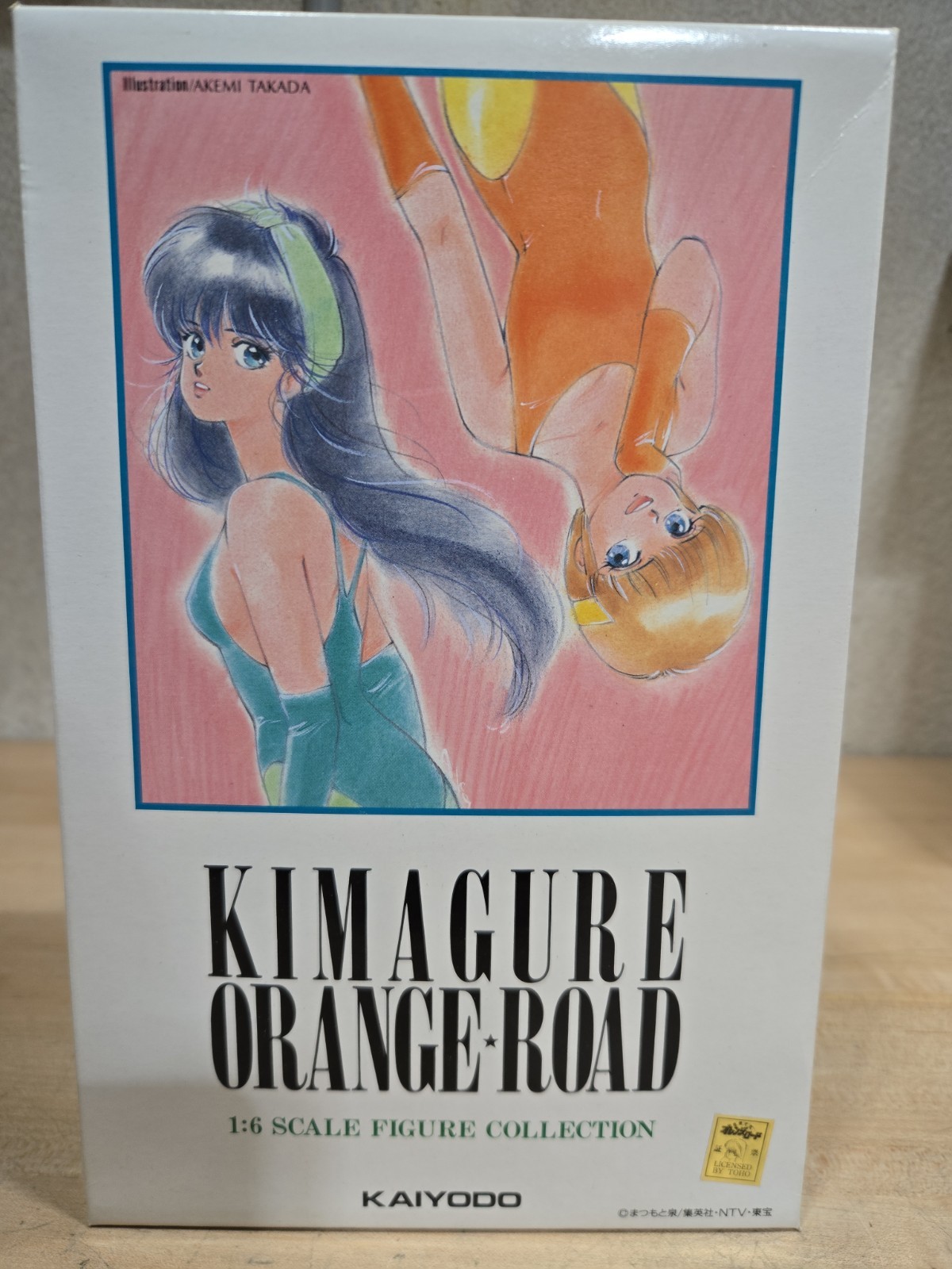 Kimagure Orange Road 1/6 Madoka & Hikaru Vinyl Model Kit Kaiyodo Bome Kit DIY