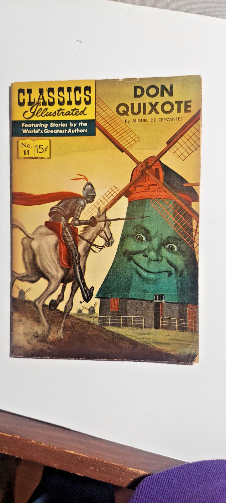 Classics Illustrated #11 HRN 110 (Gilberton August 1953)