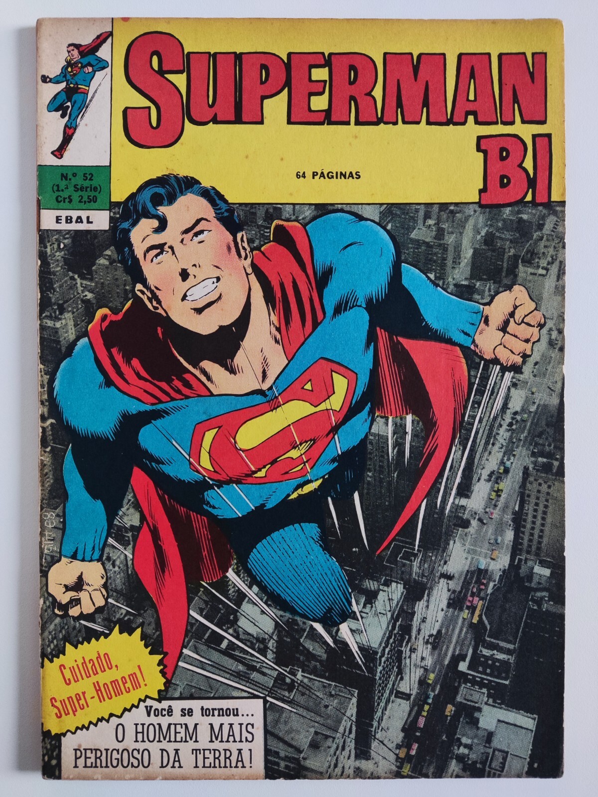 Action Comics #419 (1972) 1st Human Target Brazilian Foreign Key ebal neal adams