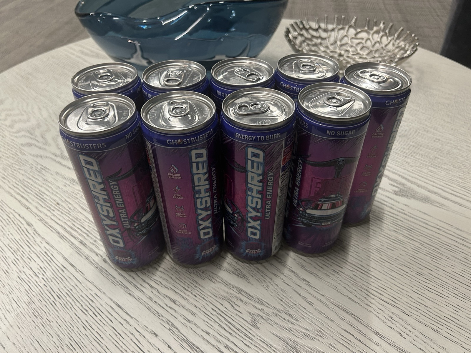 Oxyshred Case 9 Pack Drinks Ultra Energy Ghost Busters 