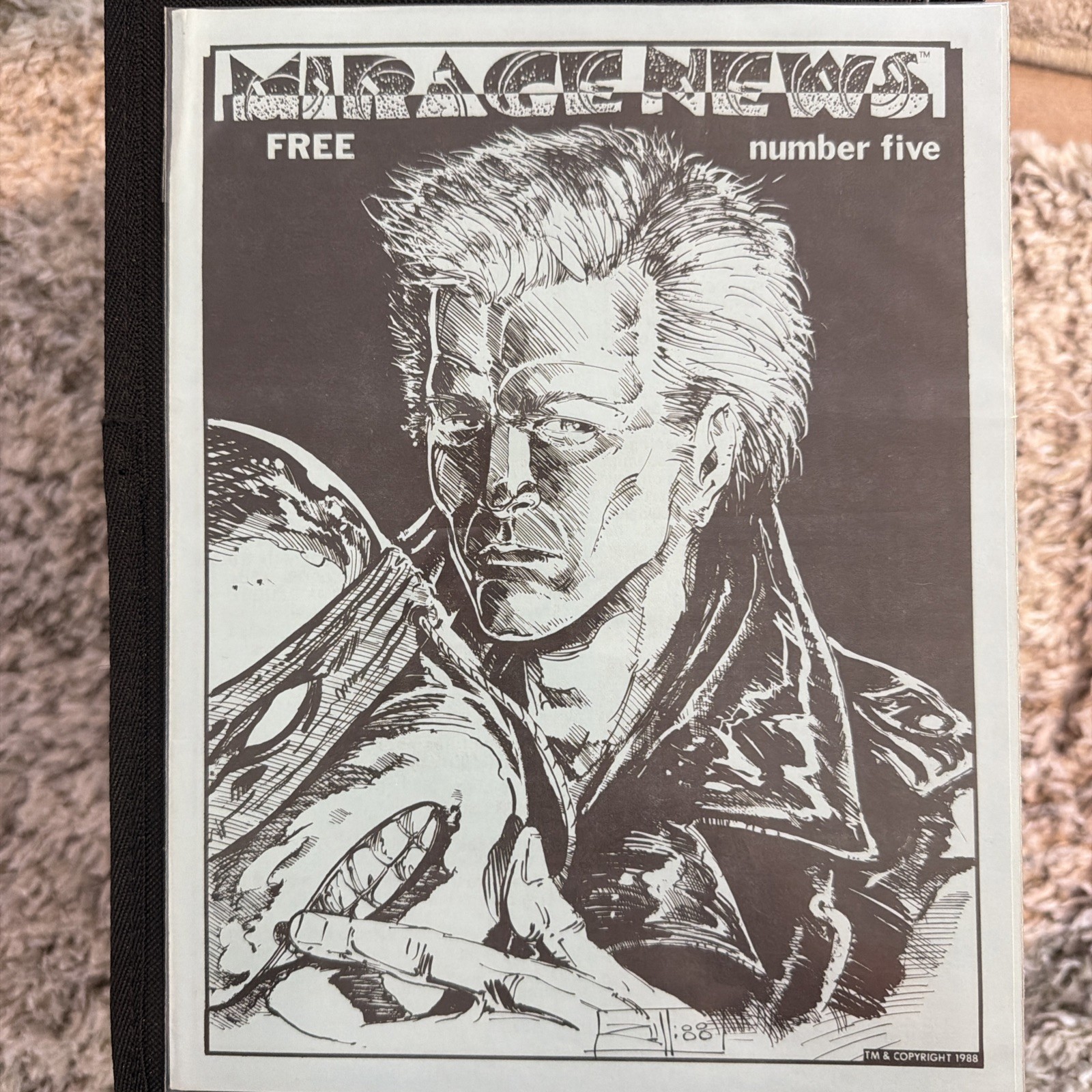 EXTREMELY RARE TMNT “MIRAGE NEWS” Newsletter 1988 VOL 1 NO 5 EXTREMELY RARE TMNT “MIRAGE NEWS” Newsletter 1988 VOL 1 NO 5