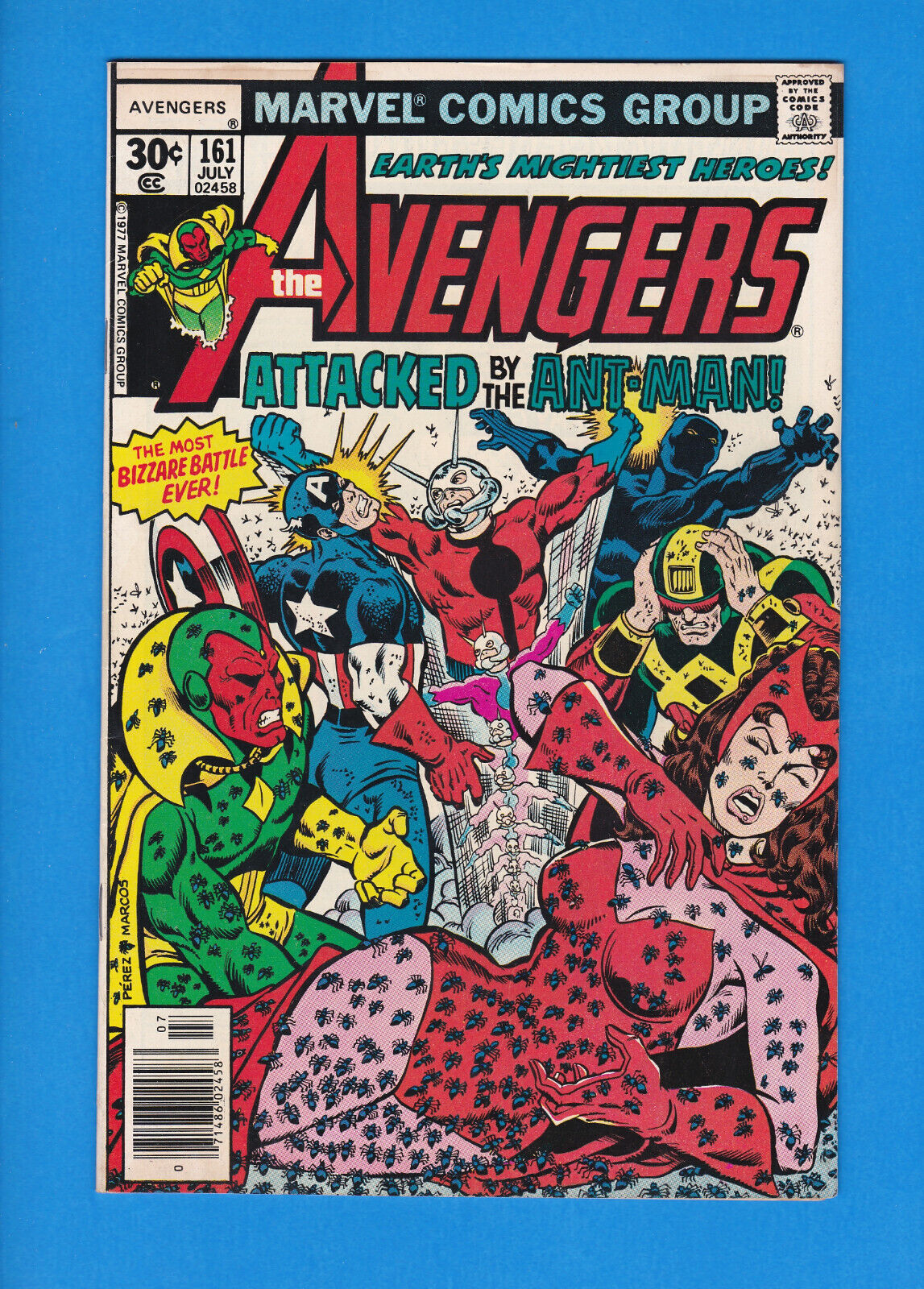 AVENGERS #161 Marvel 1977