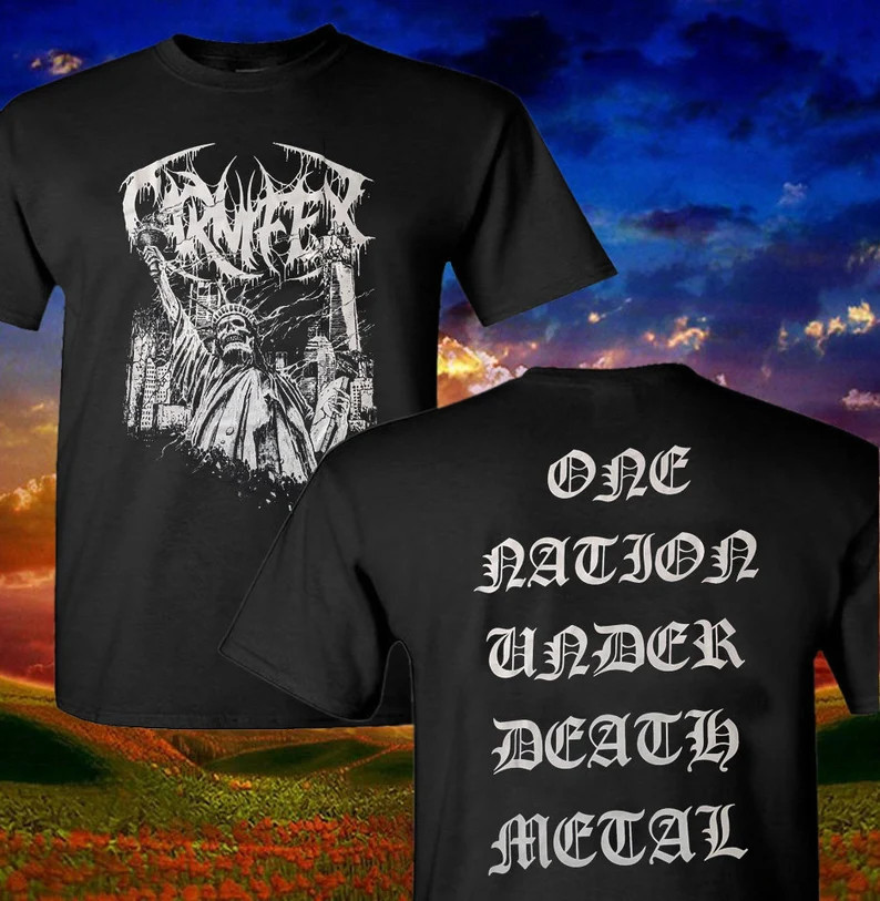 Carnifex Vintage T Shirt Metal Music Black Shirt