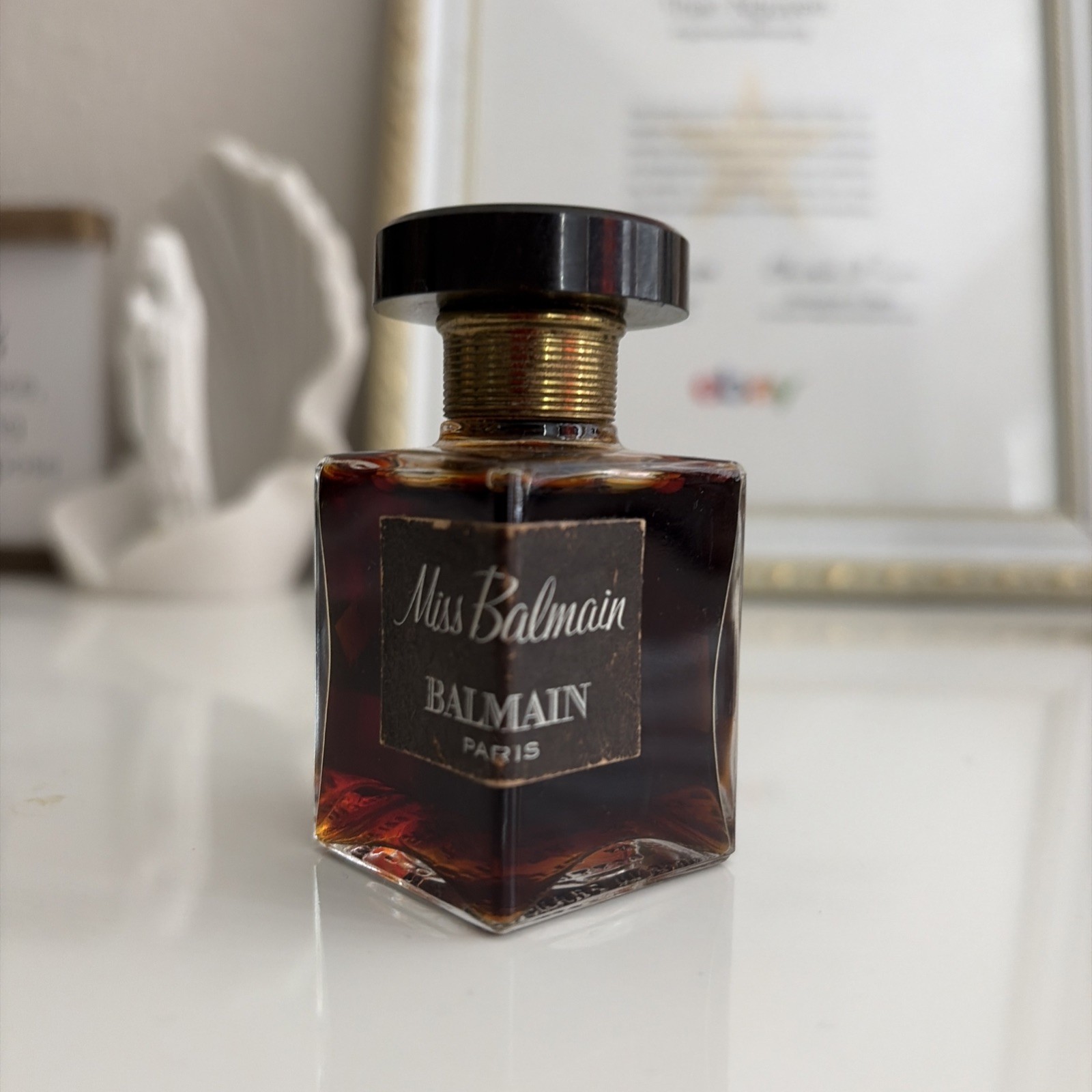 Miss Balmain by Pierre Balmain 1.0OZ/30ml Parfum NEW Splash Pure Perfume Origina