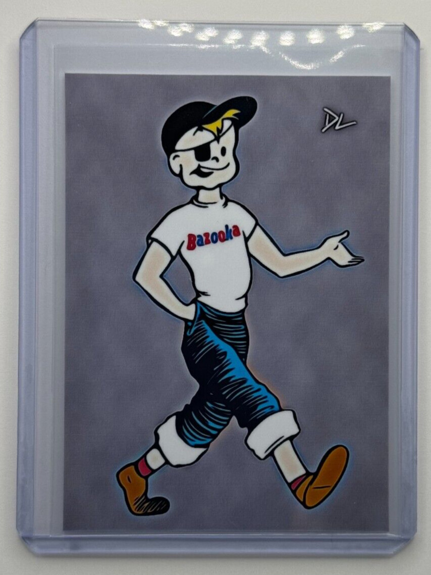 Bazooka Joe Limited Edition Artist Signed “American Icon” Trading Card 1/10