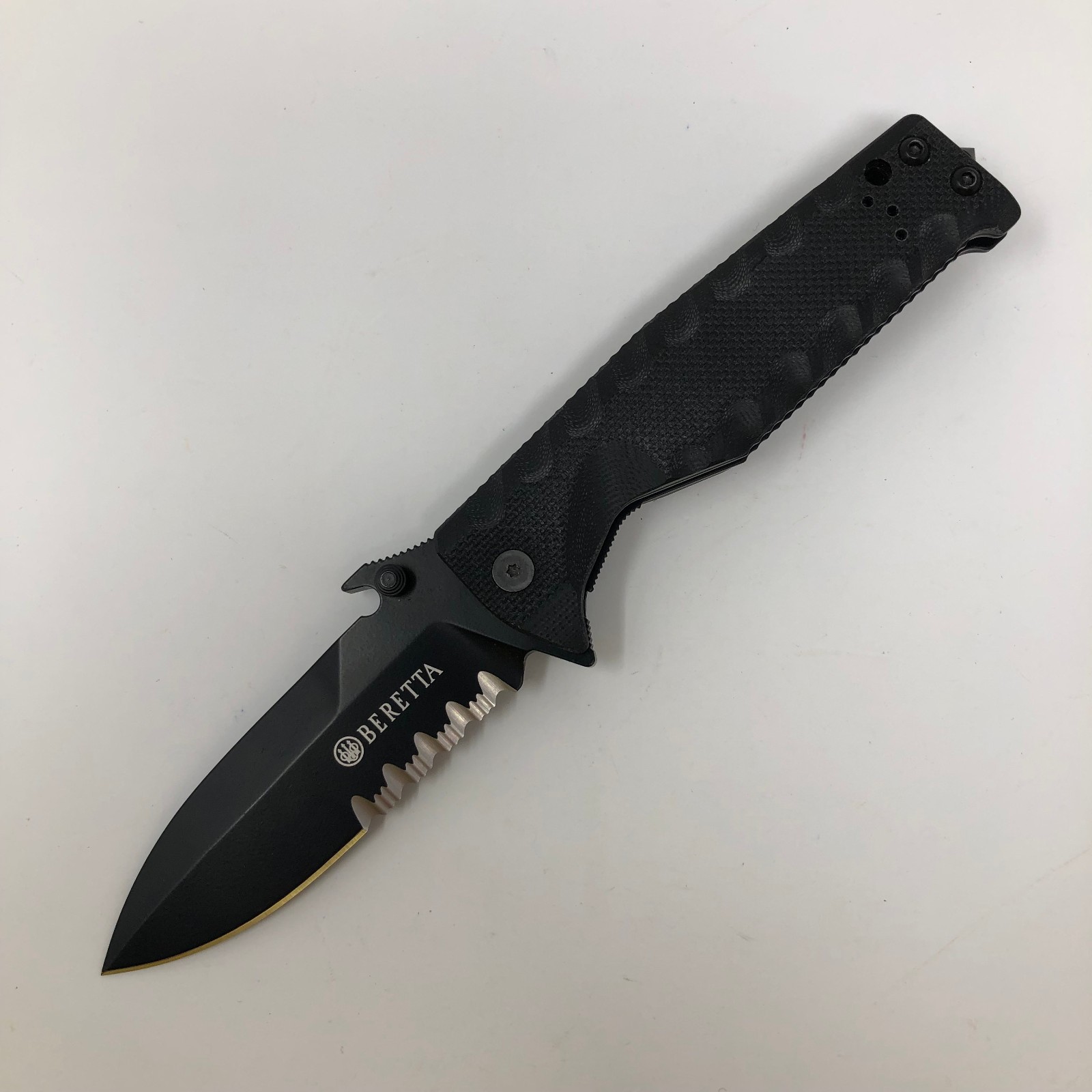 RARE Beretta TKX 100 Tactical Pocket Knife Fox Made in Italy Emerson Folding EXC