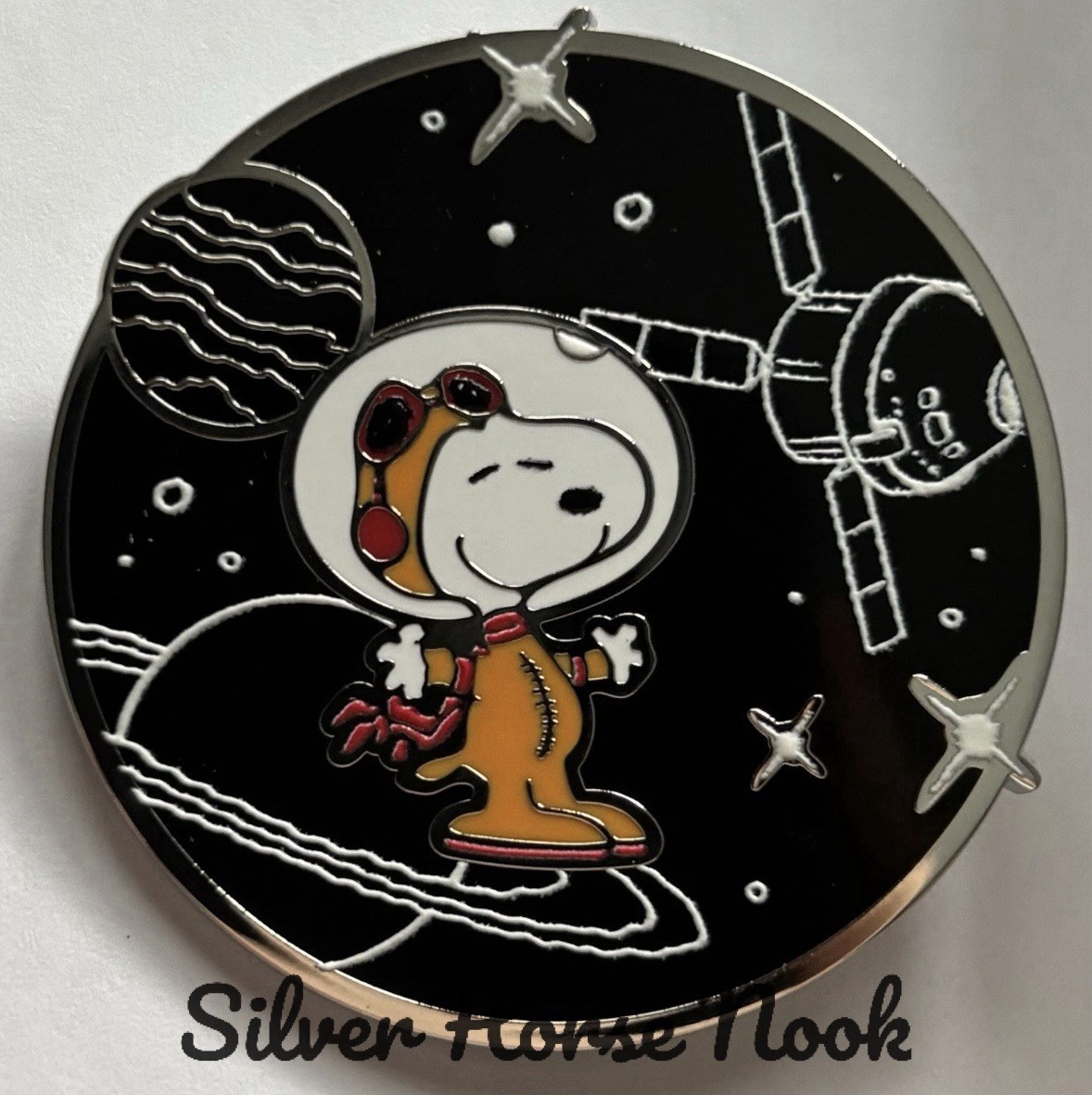 Monogram Snoopy In Space Blind Box Enamel Pin - Astronaut Snoopy New