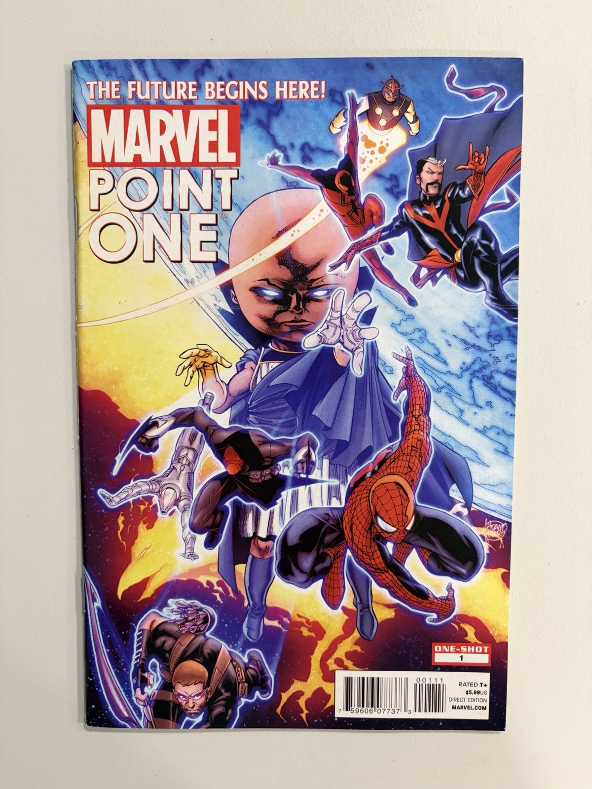 MARVEL POINT ONE (2011) #1 Key 1st NOVA Sam ALEXANDER App VF/VF+
