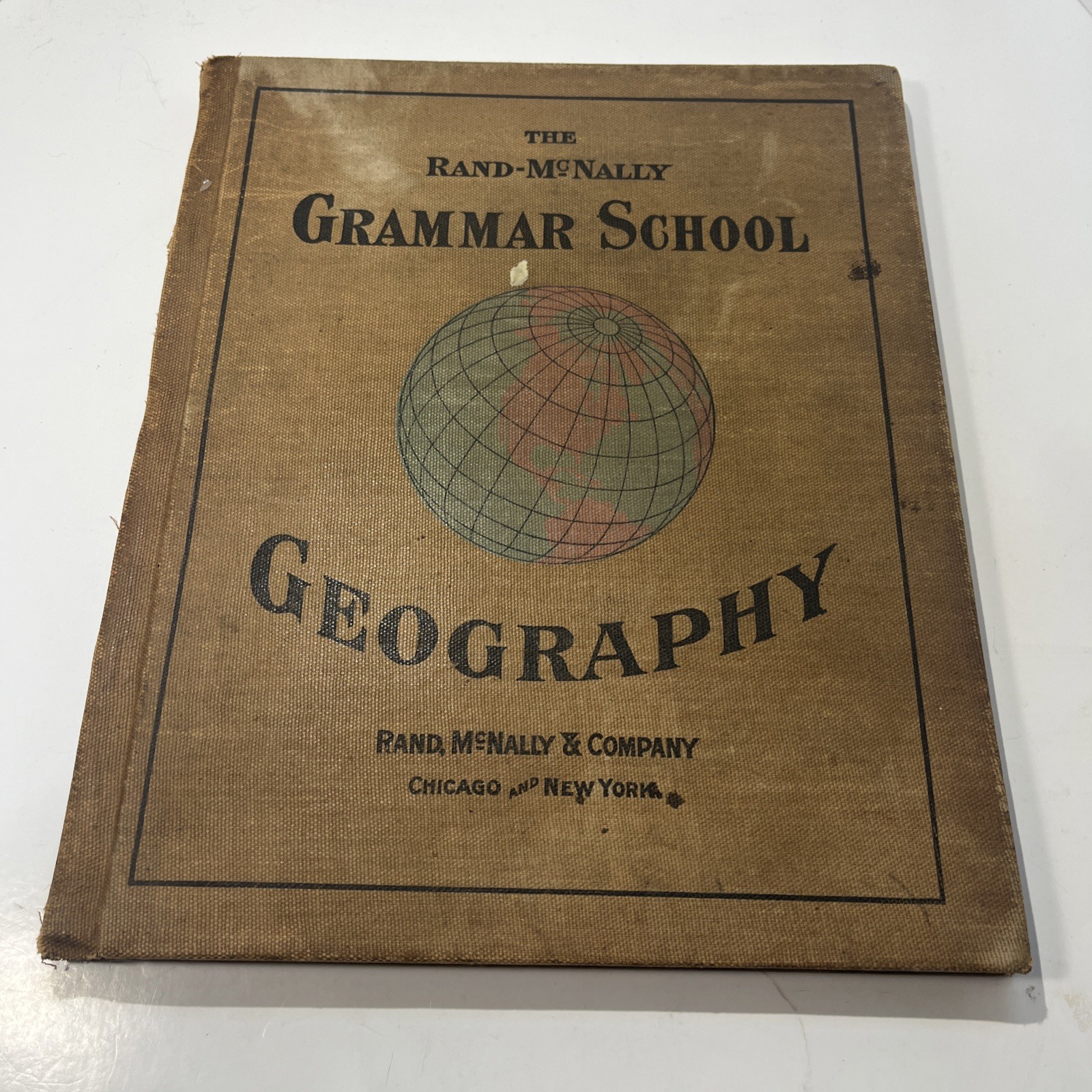 Rand McNally Grammar School Geography 1894 Vintage Rand McNally Grammar School Geography 1894 Vintage